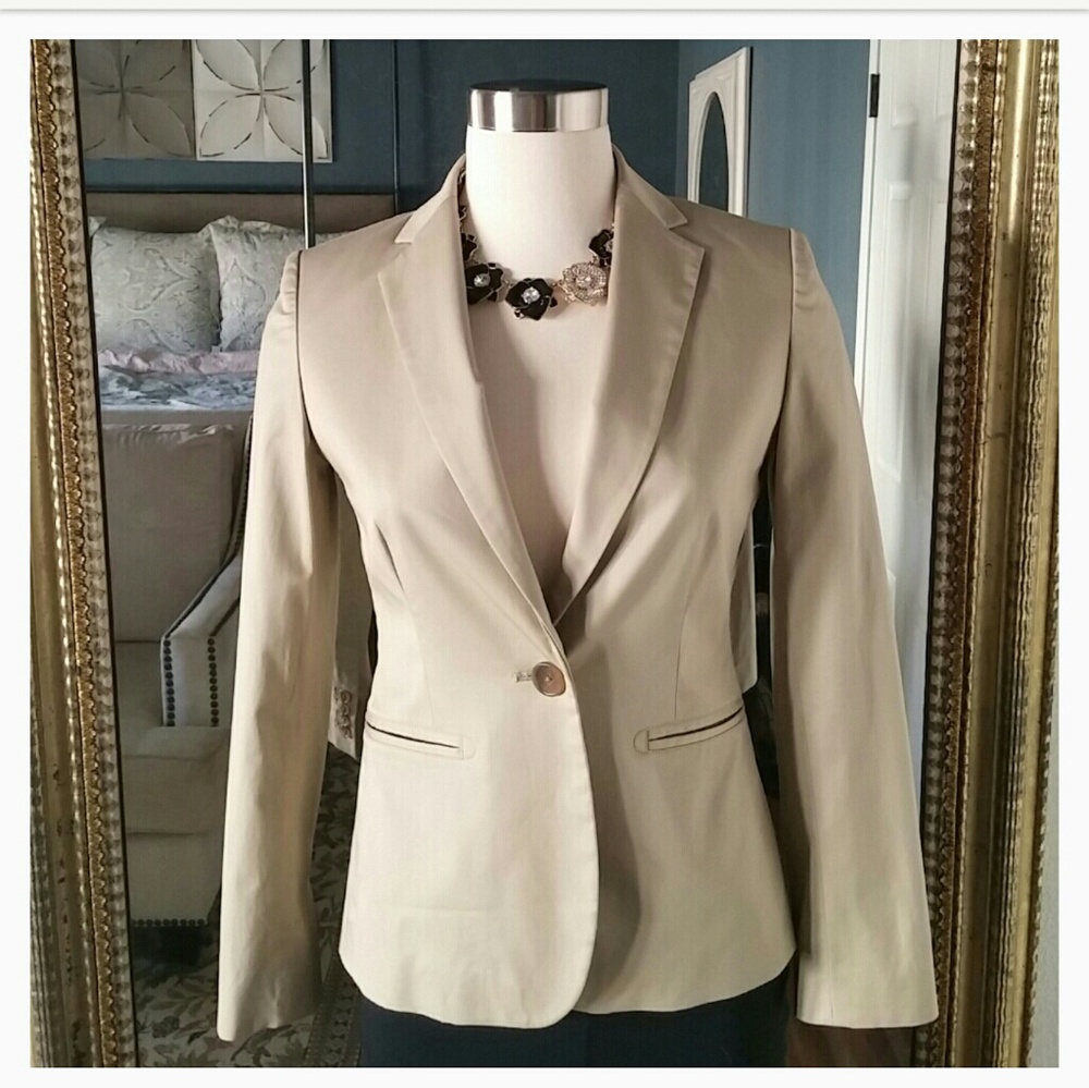 Banana Republic Tan Blazer